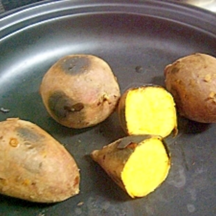 タジン鍋でできる＾＾安納芋の焼き芋